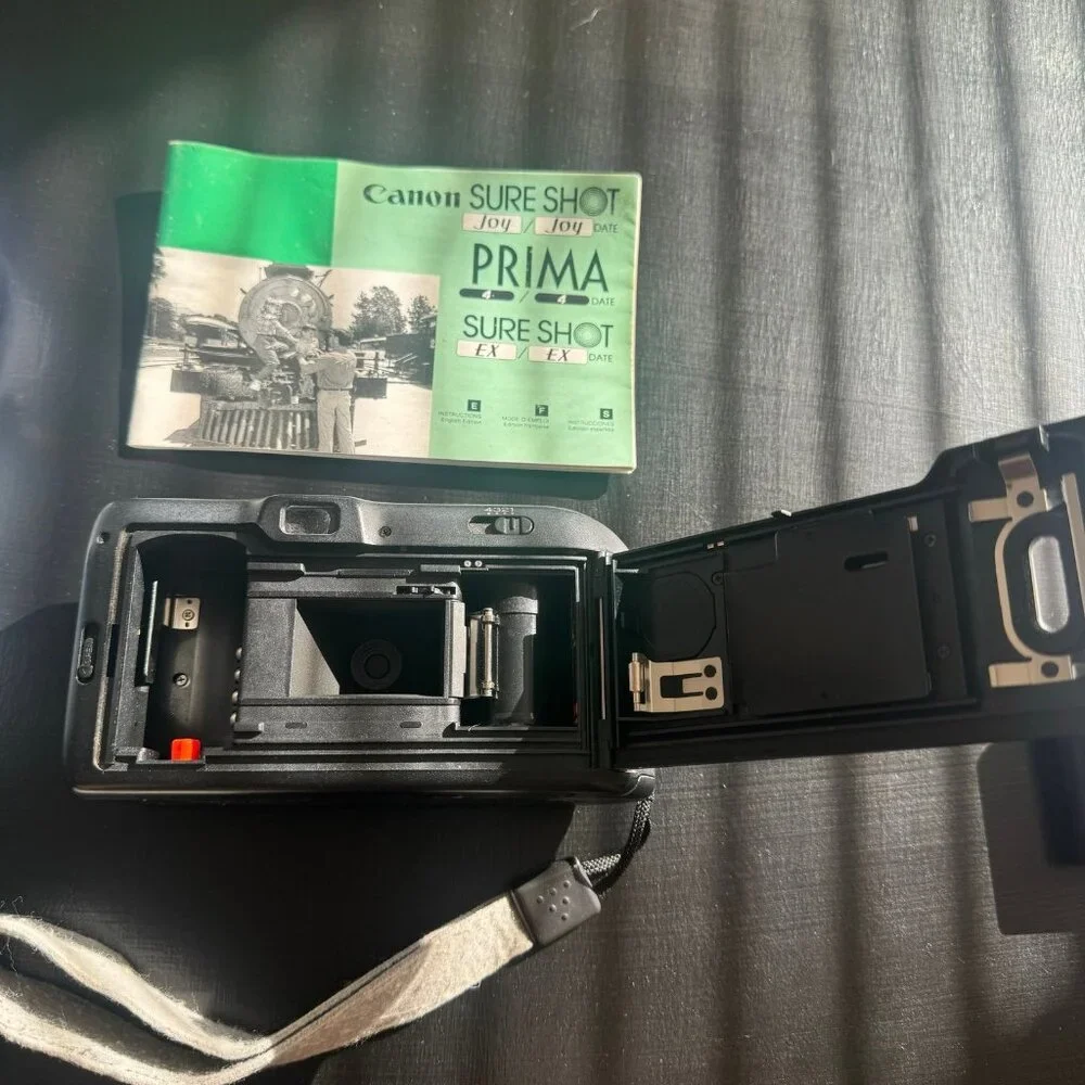Canon sureshot vintage film camera